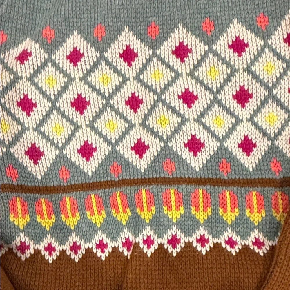 Bonobos Multicolor Geometric Crewneck Sweater